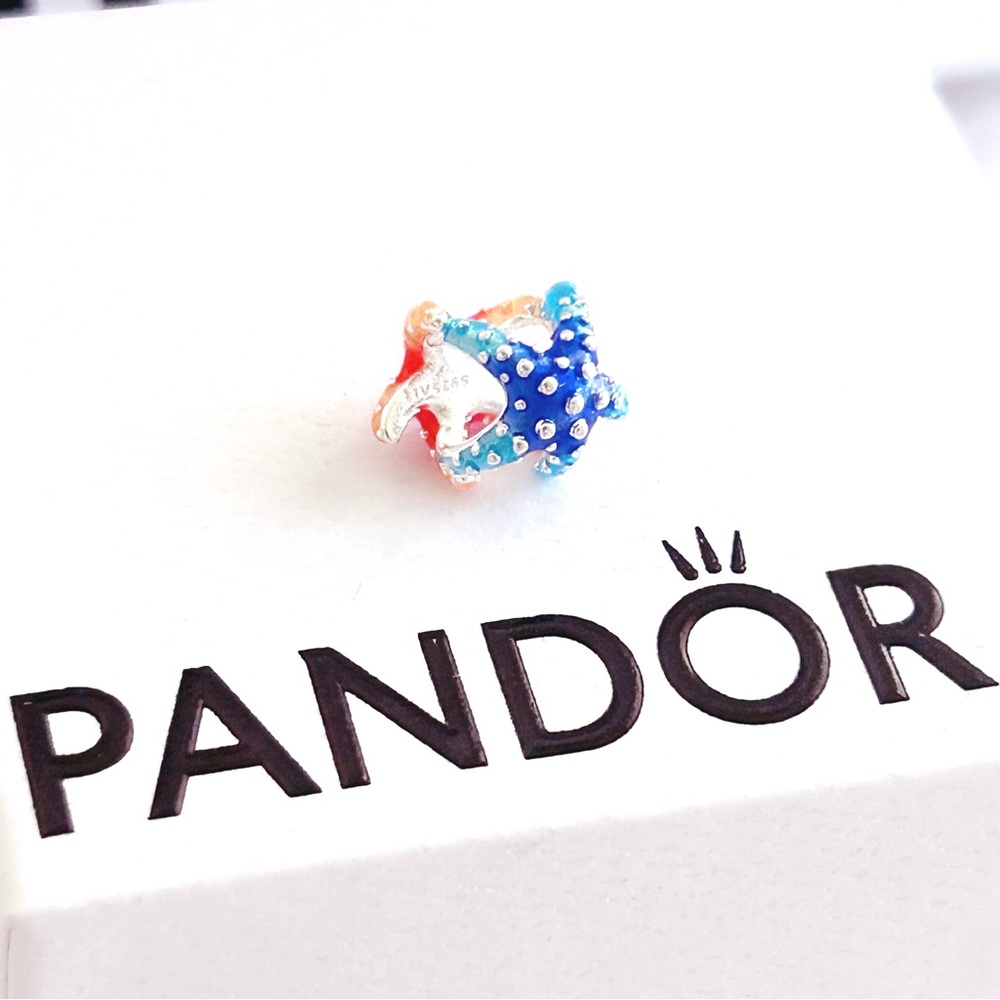 Pandora Colorful Starfish Mini Charm (2 charms) - Picture 6 of 7